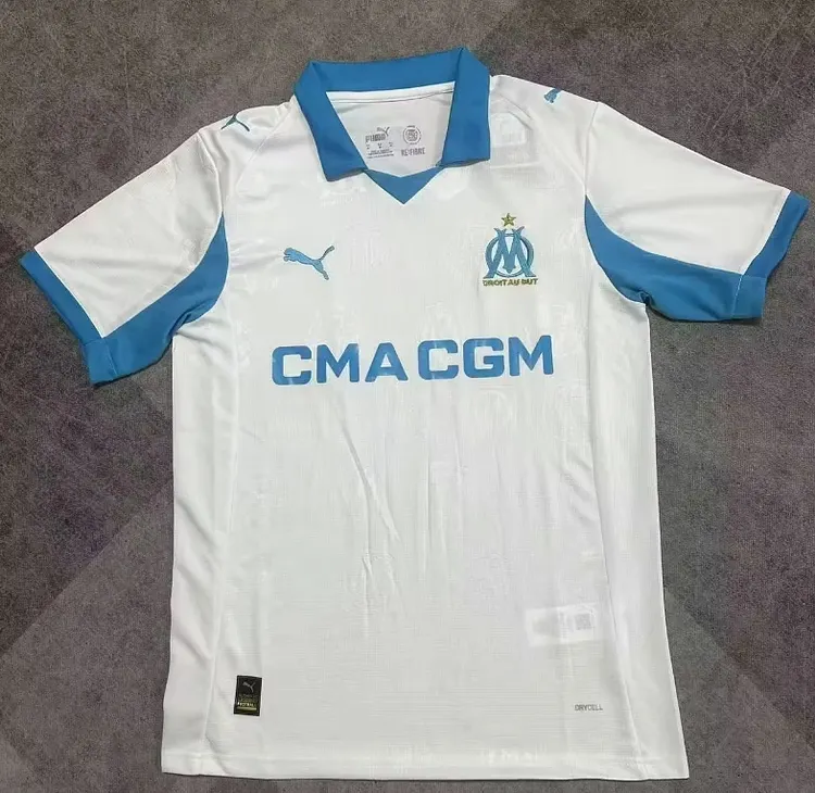 2025-26 Marseille Home Jersey - Fan Edition