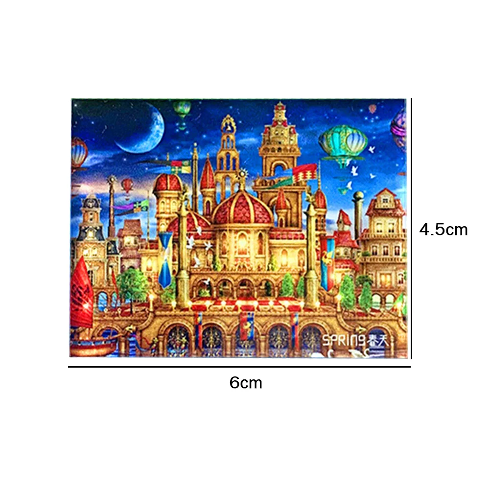 Anime Magnets Refrigerators Stickers Magnetic Cross Stitch Needles Minder(4.5*6cm)