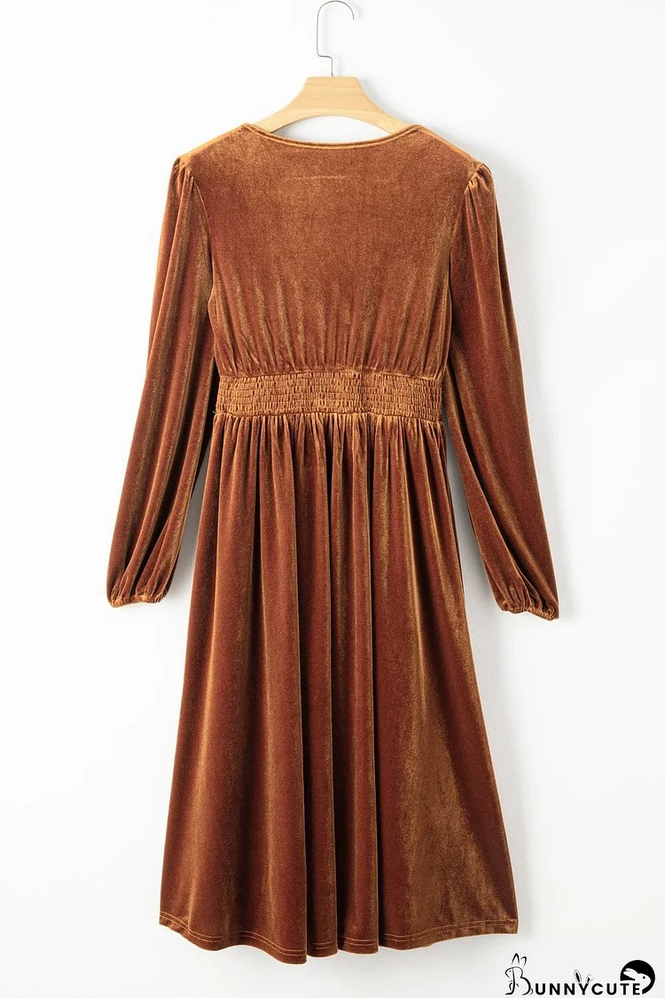 Luxurious Velvet Dress
