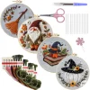 4 Set Fall Halloween Series- Embroidery Kits
