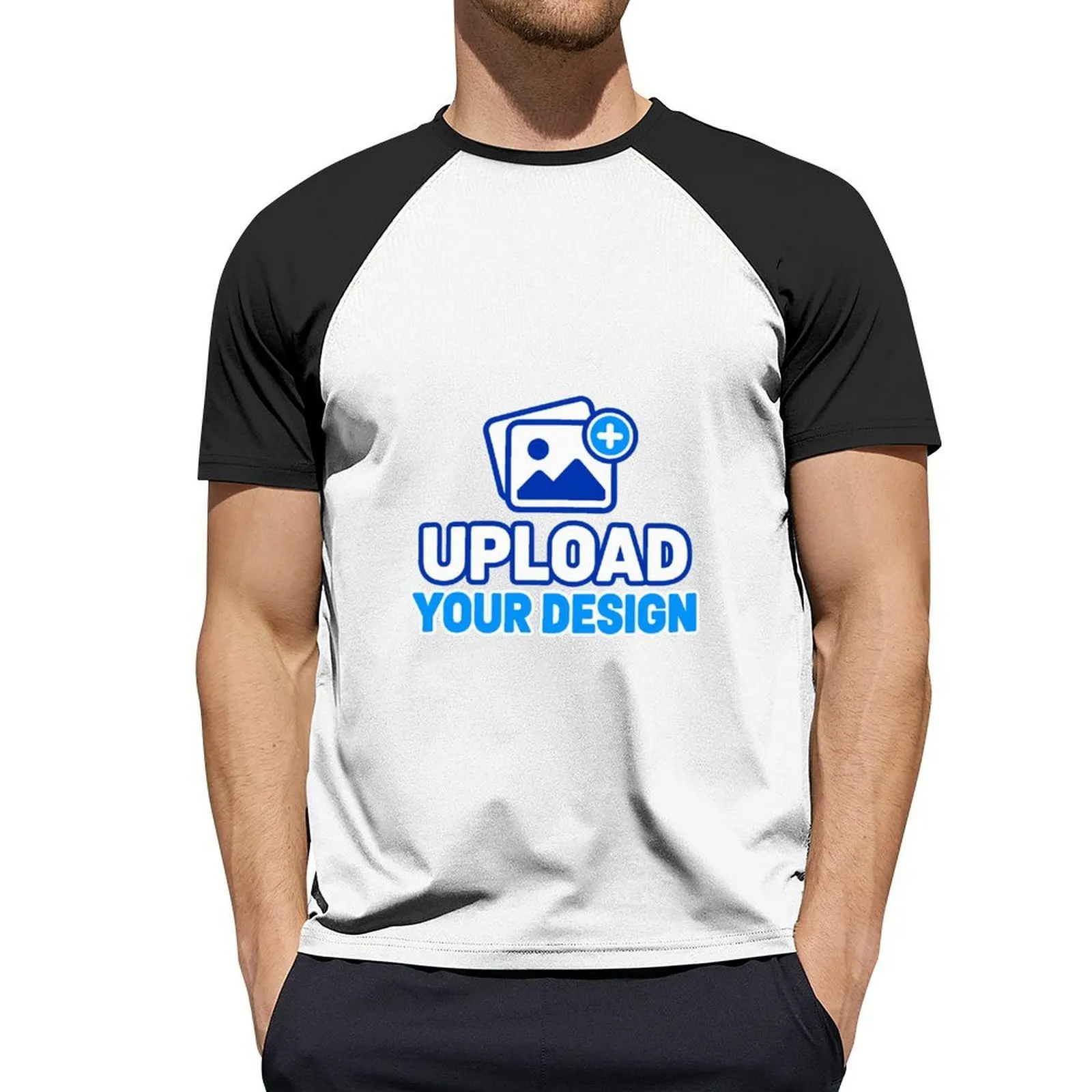 Men's Short Sleeve T-Shirt customized with your own uploaded design