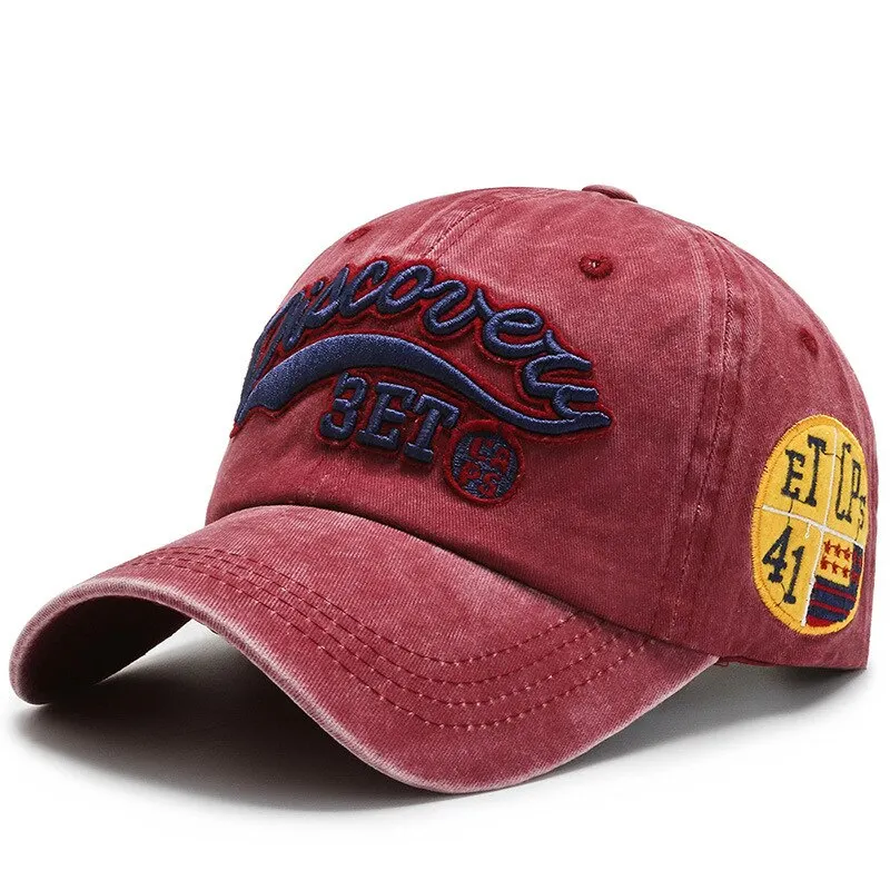 Embroidery Mountain Baseball Cap Cotton Adjustable Hip Hop Hiking Snapback Hat Fashion Dad Hat Women Men Summer Spring Caps New