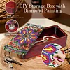 Mandala DIY Diamant Kunst Holz Aufbewahrungsbox Diamond Painting Aufbewahrungsbox