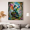 Dragon-14CT Stamped Cross Stitch 40*50cm