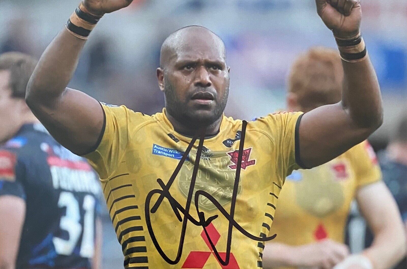 Robert Lui Genuine Hand Signed 6X4 Photo Poster painting - Salford Red Devils 2