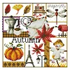 Stamped Cross Stitch-Autumn Pattern (55x41cm)