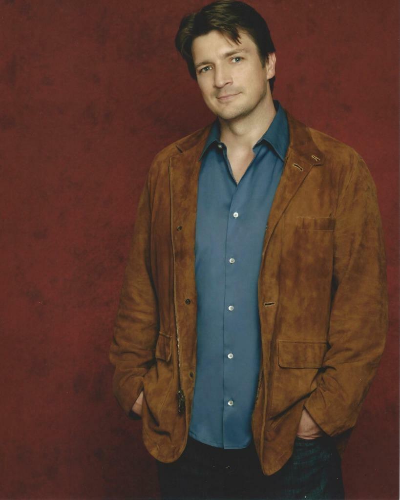 Nathan Fillion 8x10 Picture Simply Stunning Photo Poster painting Gorgeous Celebrity #1