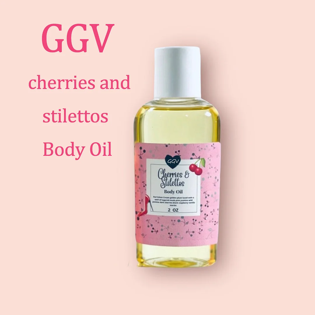 Cherries and Stilettos body oil