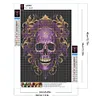 Diamond Painting -DIY Round Drill Skull