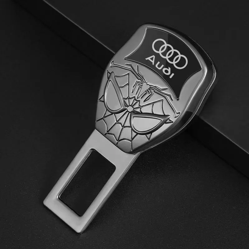 Car zinc alloy electroplated seat belt extension buckle