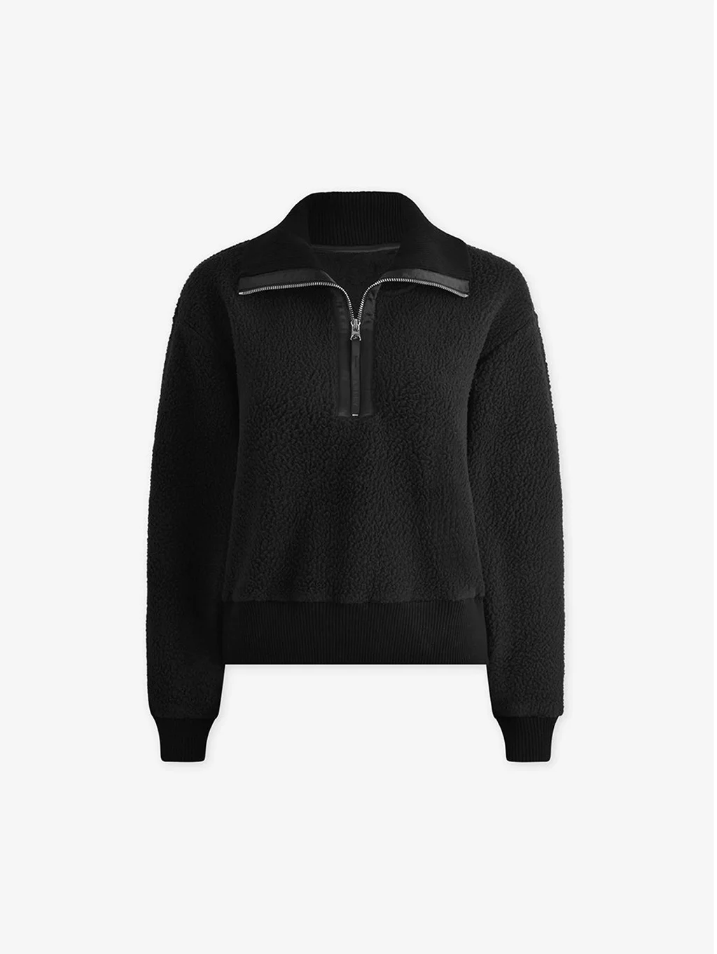 2023 New Half Zip Up Solid Fleece Coat High Quality Women Gym Sports Pullover Hoodie Top Casual Jacket Thick Coat