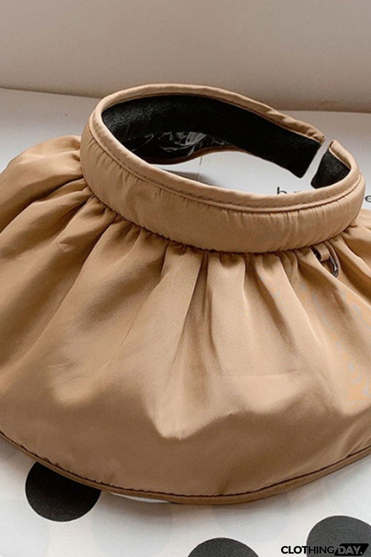 Wide Brim Vinyl Visor UPF50+