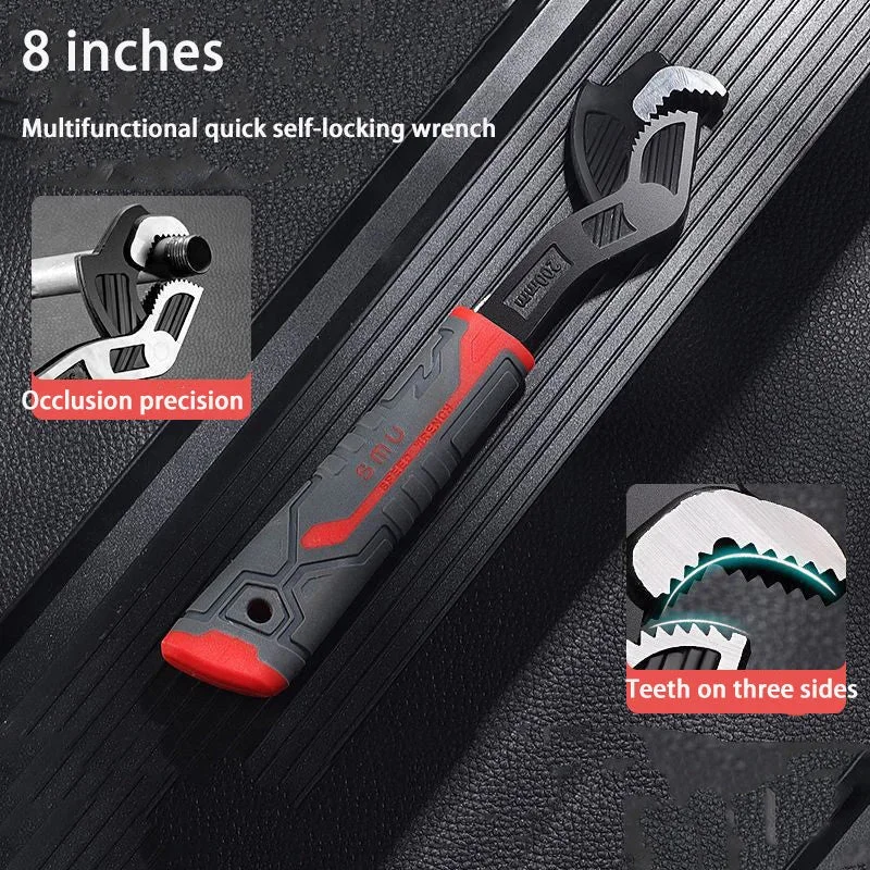 Industrial Grade Multifunctional Selflocking Pipe Wrench Tool