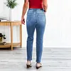 Gioiacombo&trade; Nuovi jeans strappati elasticizzati slim fit retr&ograve; da donna