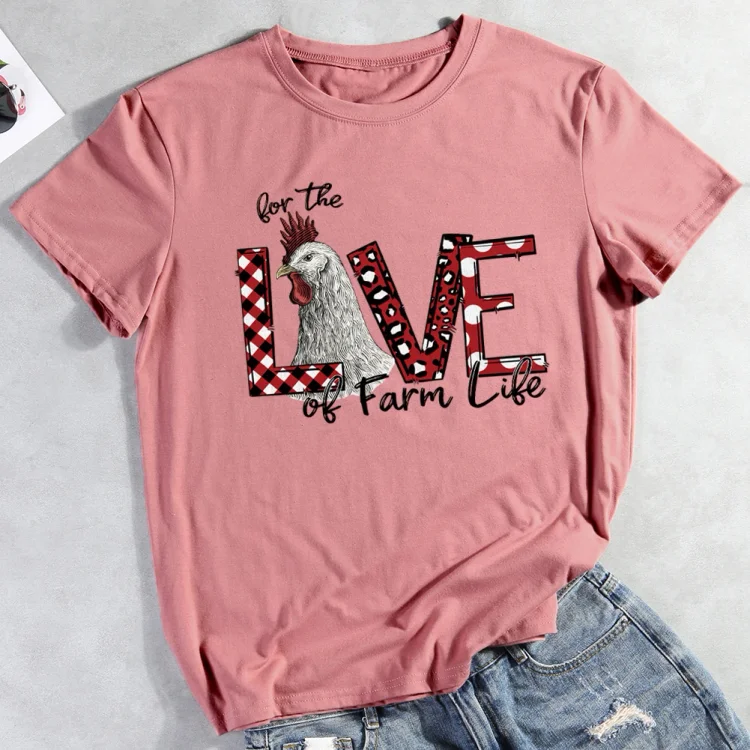 ANB -  For the love of farm life T-shirt Tee -05207