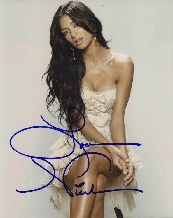 Nicole Scherzinger signed 8x10 Photo Poster painting