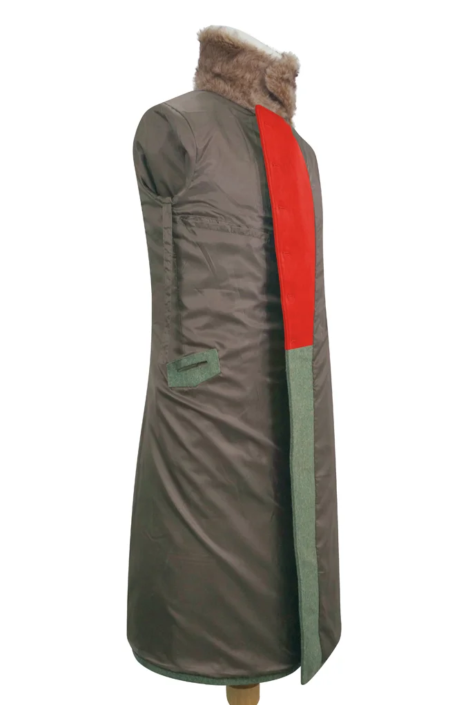   Wehrmacht German General Fur Collar Wool Greatcoat German-Uniform