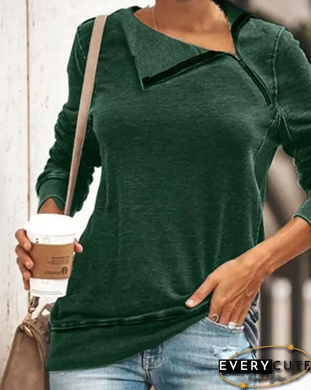 Solid Vintage Shift Tops