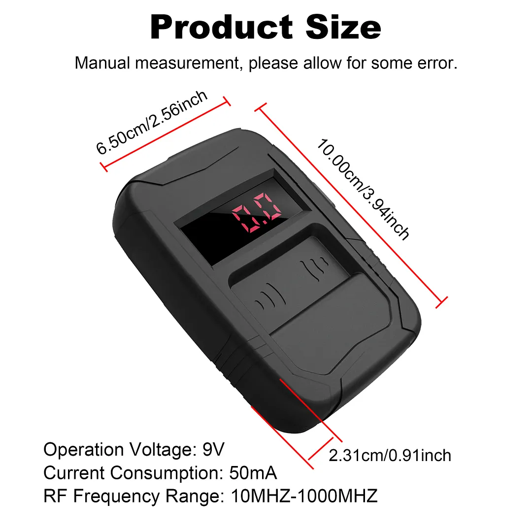 WOYO PL001 dimensions and specifications