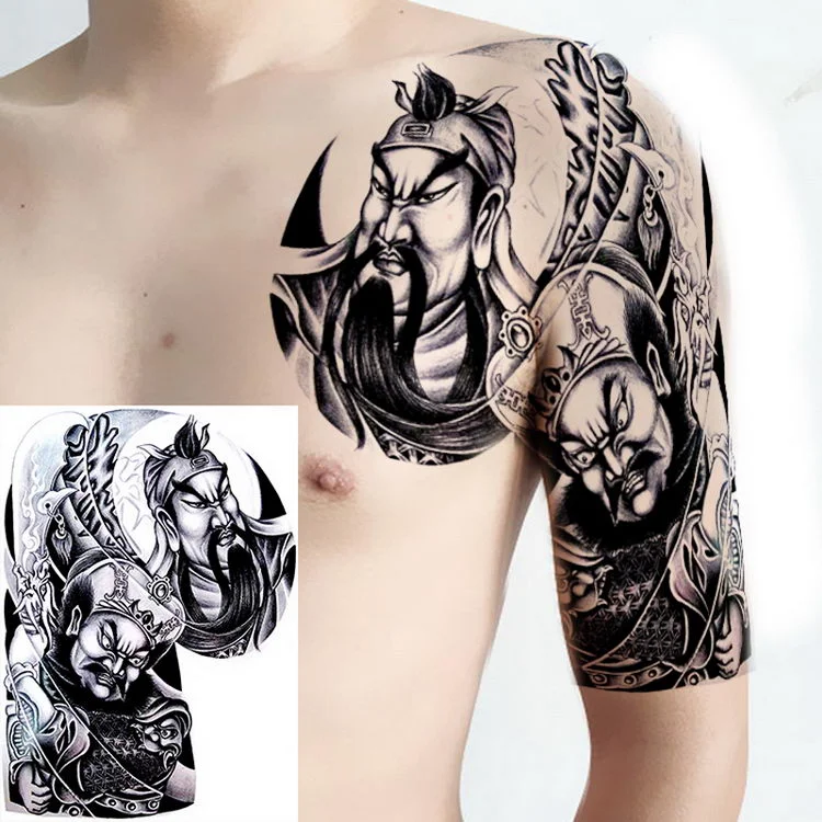 tatoos temporales for men shoulder tattoos dragon black large tattoo and body art sticker boys tattoo tribal designs mens decals