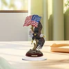 Diamond Painting PVC American Eagle Tabletop Ornaments Kit