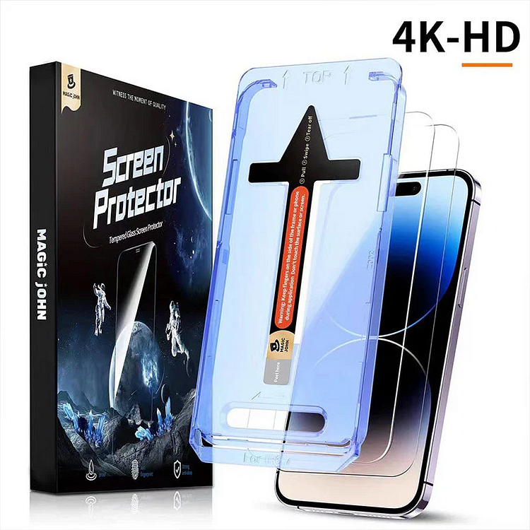 Samsung Galaxy 4K HD/Anti-Peeping Tempered Glass Screen Protector with Auto Dust-elimination Installation