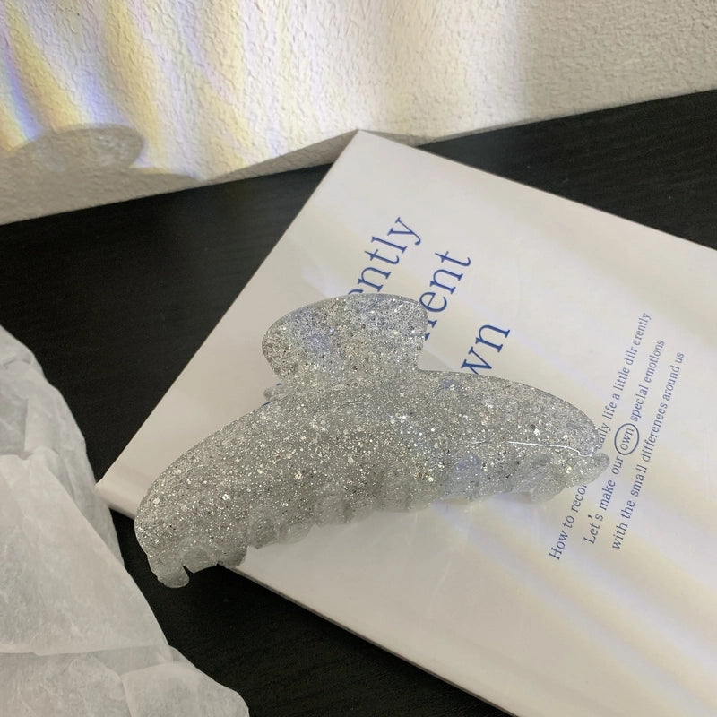 Women’s Minimalist Classic Style Solid Color Arylic Hair Claws