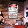 Warning sign - Metal Tin Signs(8*12Inch/12*16Inch)