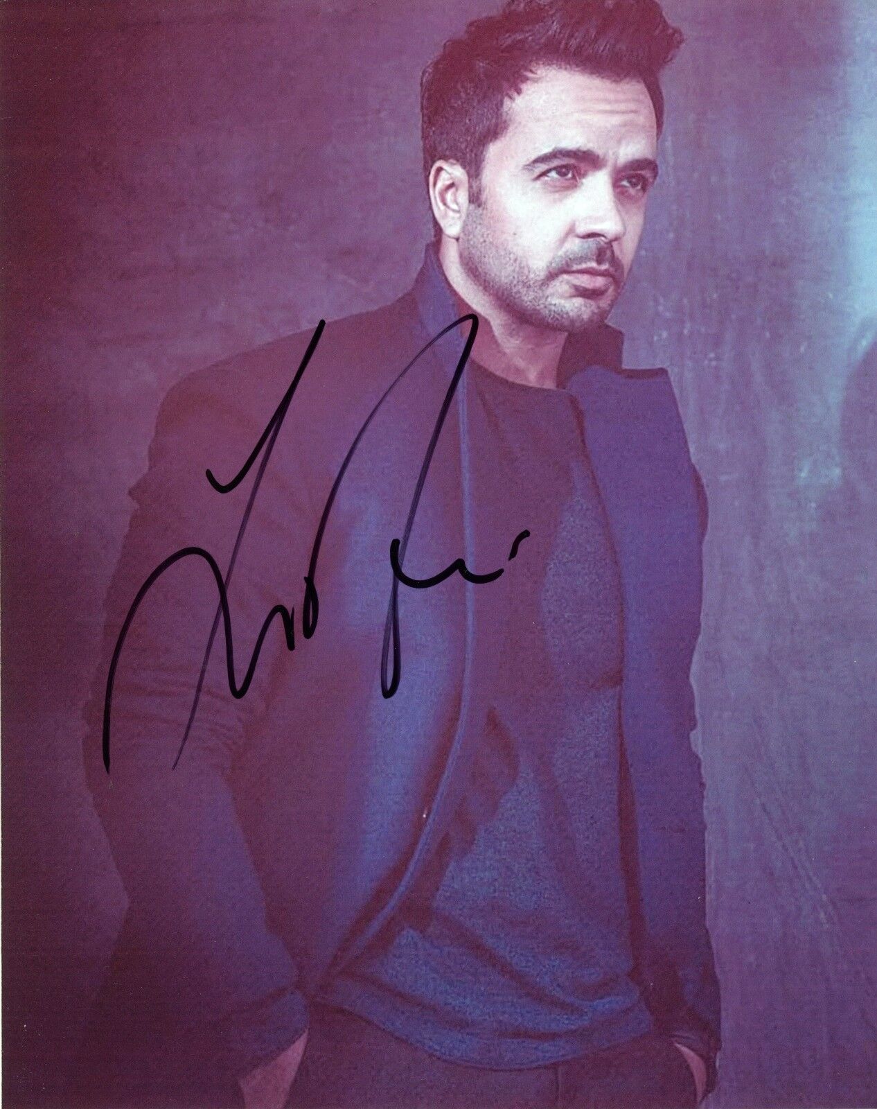 ~~ LUIS FONSI Authentic Hand-Signed TIERRA FIRME