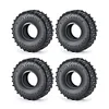 AMK 1.0" Rubber Mud Terrain Off Road Tires 24x62x22mm for 1/24 RC Crawler Car Axial SCX24 Gladiator Deadbolt 1/18 TRX4M (2PCS)