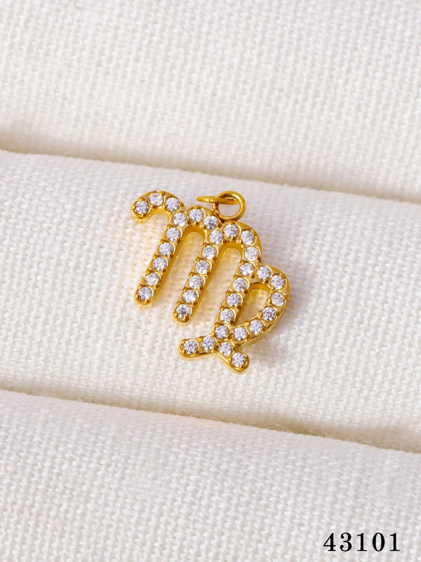 1 Piece 1 Set 304 Stainless Steel Constellation Pendant Chain Jewelry Accessories