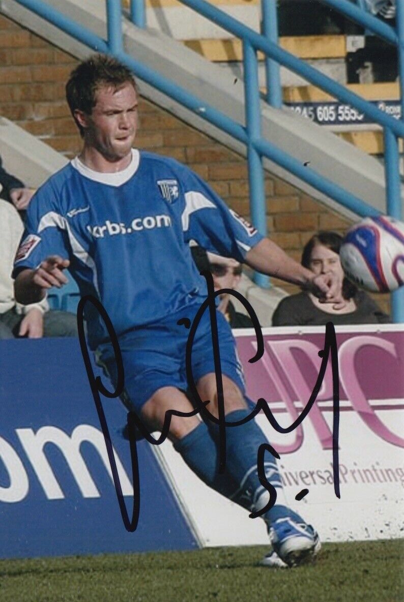 SIMON KING HAND SIGNED 6X4 Photo Poster painting GILLINGHAM FOOTBALL AUTOGRAPH 1