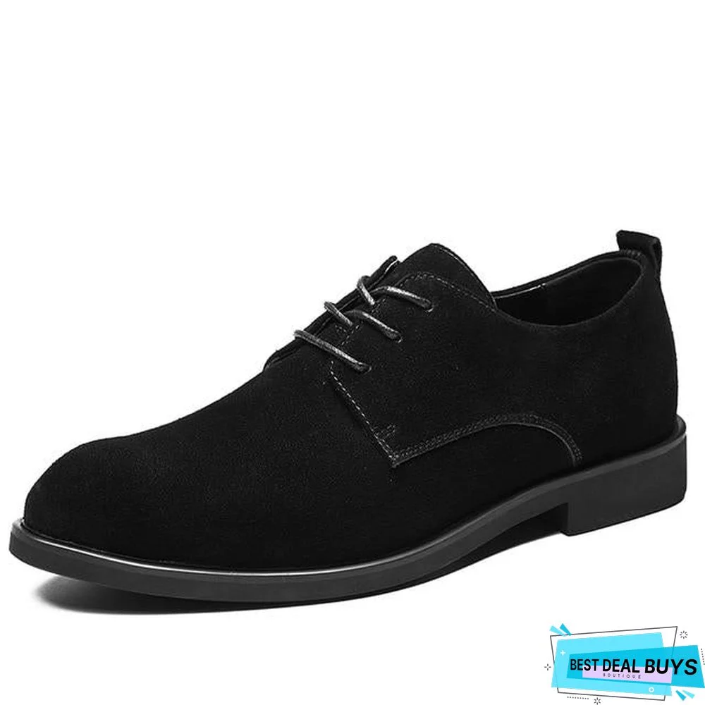 Men British Style Breathable Formal Leisure Flats Shoes