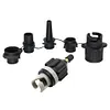 Air Valve Conversion Head with Air Valve Nozzles for Inflatables (4-in-1 Set)
