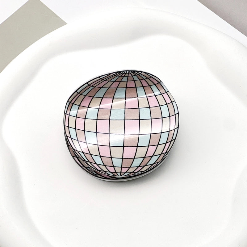 Minimalist Artistic Women’s Rainbow Car Flower Arylic Hair Claws