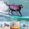 Dog Life Jacket Medium, Adjustable Dog Life Jacket Vest for Medium Dogs, Pet Life Preserver for Swimming Boating Surfing, Medium Dog Flotation Vest with Durable Rescue Handle