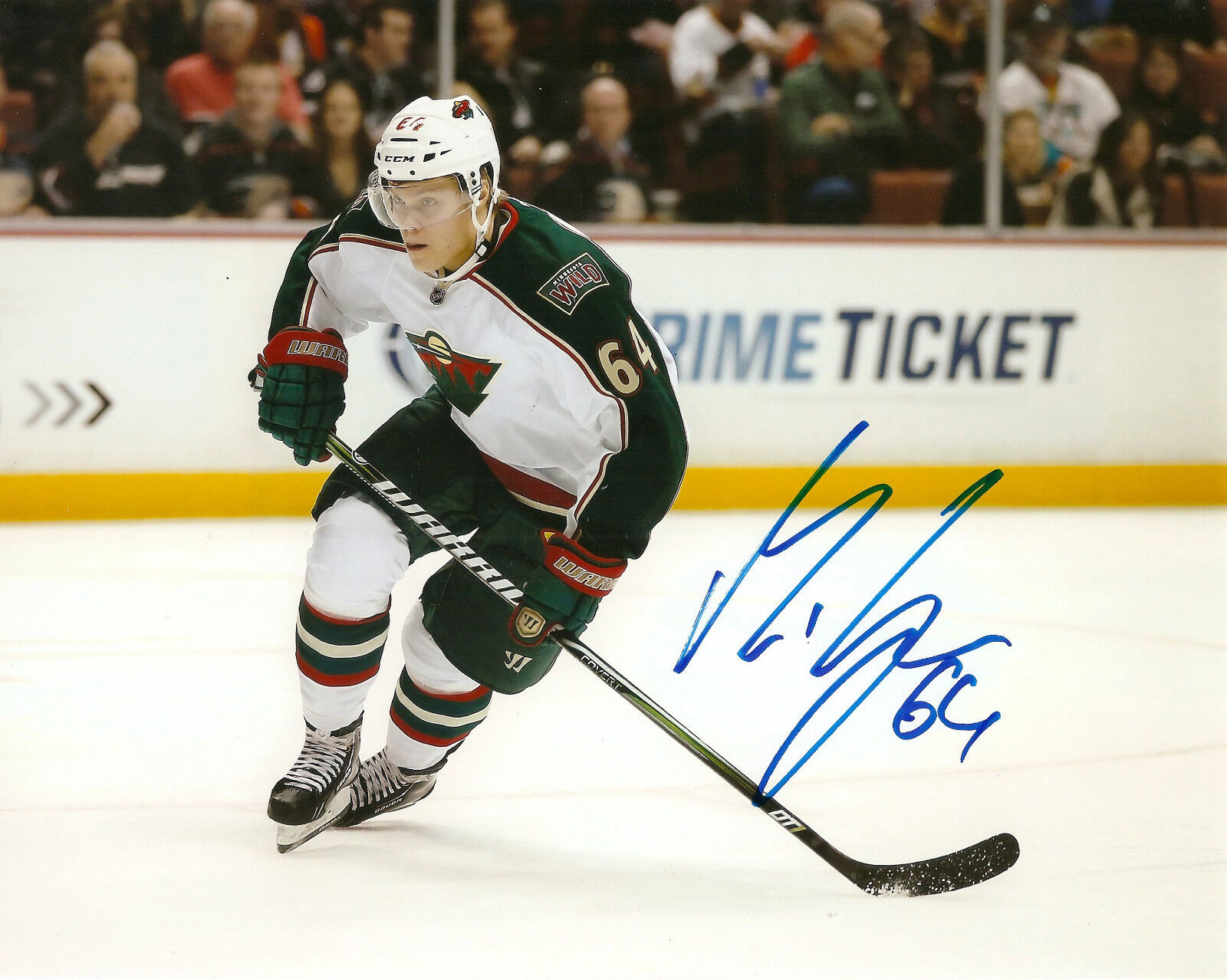 Minnesota Wild Mikael Granlund Autographed Signed 8x10 Photo Poster painting COA A