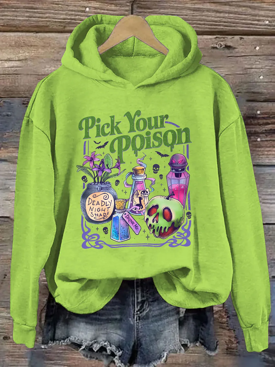 Pick Your Poison Vintage Hoodie