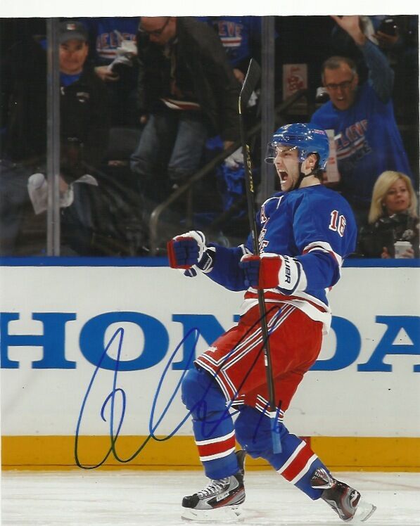 New York Rangers Derick Brassard Autographed Signed 8x10 Photo Poster painting COA N