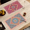 2pcs Diamond Art Painting Mandala Placemats Heat Resistant Non-Slip Place Mat Kit