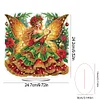 Acrylic Special Shape Xmas Butterfly Girl Desktop Diamond Painting Art Kits