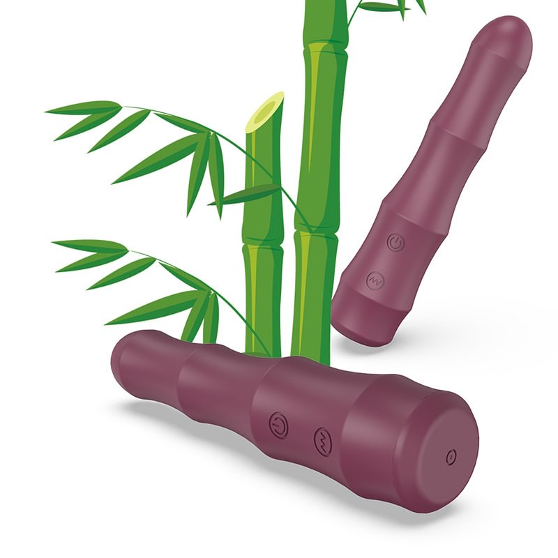 Bamboo Vibrator G-spot Clitoris Stimulator Vaginal Massager 