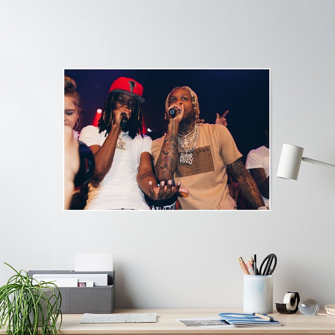 Lil Durk And King Von Poster Exclusive At Wallartsshop