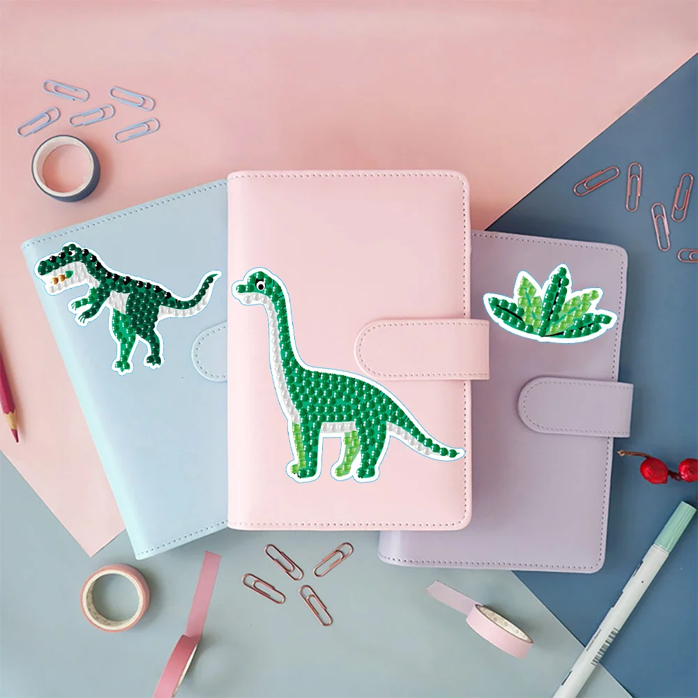 Diamonds Painting Sticker DIY Cartoon Animals Paster Home Decor