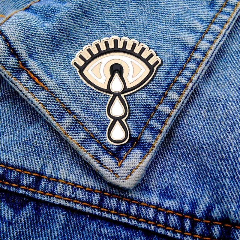 Funny Pin Cartoon Alloy Enamel Women’S Brooches