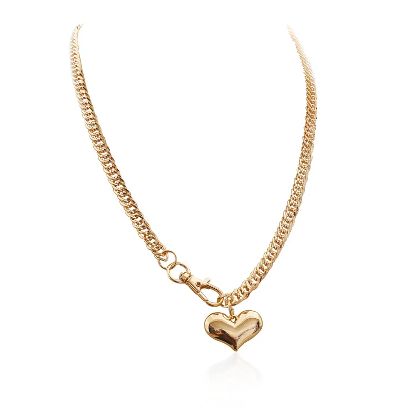   Ladies fashion love pendant all-match alloy necklace - Neojana
