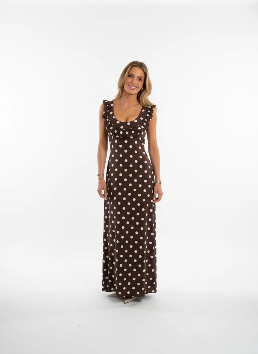 Chocolate Raspberry Dress Chocolate Dress