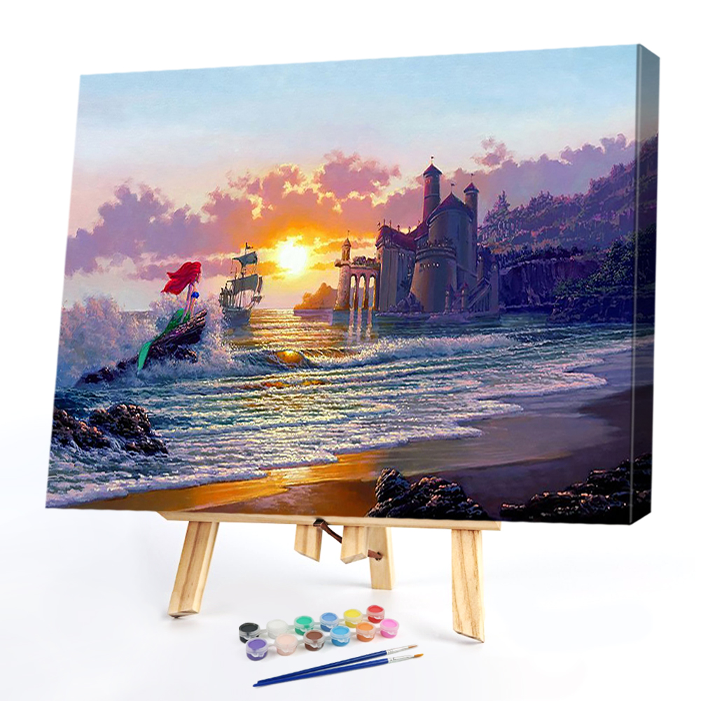 

50*40CM - Paint By Numbers - Sea, 501 Original
