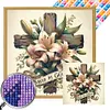Flower - Square AB Drills Diamond Painting(45*45cm)