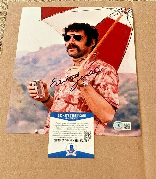 ELLIOTT GOULD SIGNED MASH 8X10 Photo Poster painting BECKETT CERTIFIED BAS #2